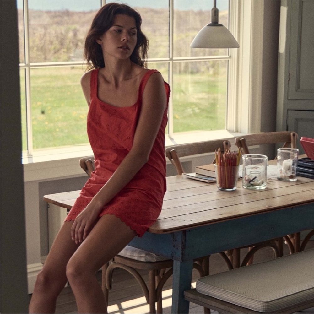 Doen Red Mini Dress